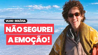 Conheci o MAIOR DESERTO DE SAL DO MUNDO e me emocionei! | Salar de Uyuni, Bolívia