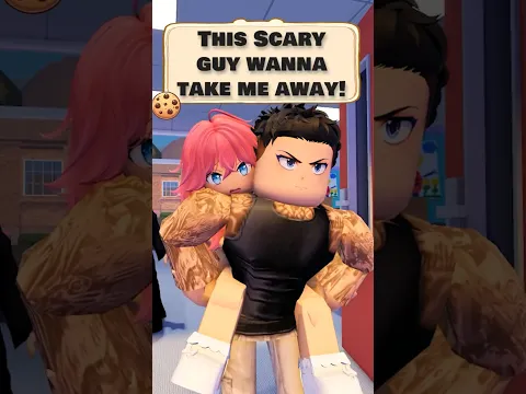 This Scary guy wanna take me away!😱😱#roblox #shorts #robloxedit