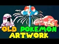 All Pokemon Red Blue Ken Sugimori Artwork from 1996
