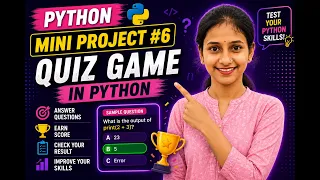 Build a Quiz Game in Python Python Mini Project Beginner Tutorial