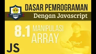 ARRAY pada JAVASCRIPT Manipulasi ARRAY