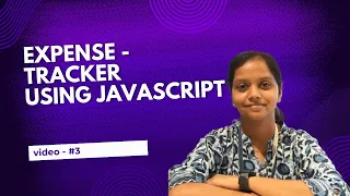 JavaScript Expense Tracker Tutorial for Beginners Fun Easy Coding Project