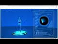 Three js SVG-UI-HUD tutorial