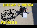 VEVOR 750W Airless Paint Sprayer Review Demo Cheaper and Better Than Harbor Freight