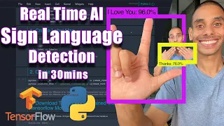 Real Time Sign Language Detection with Tensorflow Object Detection and Python Deep Learning SSD