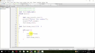 Recursive function in Factorial - Bangla C Programming Tutorial 7