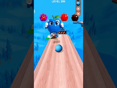 Which apple ๐๐ Ball Will Win This Race!๐ช Let's See!๐คฏ #shorts #gaming #games #youtubeshorts