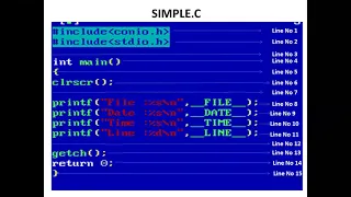 C Predefined Macros
