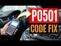 How To Fix P0501 Code - Vehicle Speed Sensor Range And Performance