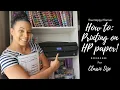 How To Printing ANY Printable on Happy Planner Paper Classic Size MAMBI Part 2