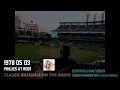 1978 05 03 Phillies at Reds Vintage Baseball Radio