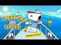Tuesday Morning Coffee Vibes with Snoopy Relaxing Jazz Playlist for Sunrise Coffee