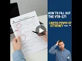 How to Fill Out the VTR-271 Limited Power of Attorney Step-by-Step Texas Vehicle Guide