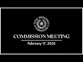 TWC Commission Meeting 2-17-2026