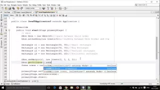 JavaFX 8 Tutorial 6 - HBox and VBox Layout