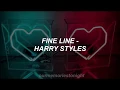 harry styles - fine line // lyrics