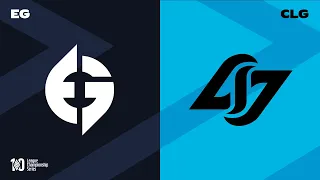 EG vs. CLG - Week 8 Day 3 | LCS Spring Split | Evil Geniuses vs. Counter Logic Gaming (2022)