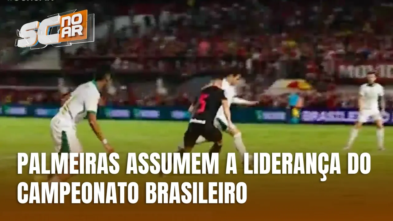 Esporte - Blumenau vence os JASC e Palmeiras assumem a liderança do Campeonato Brasileiro