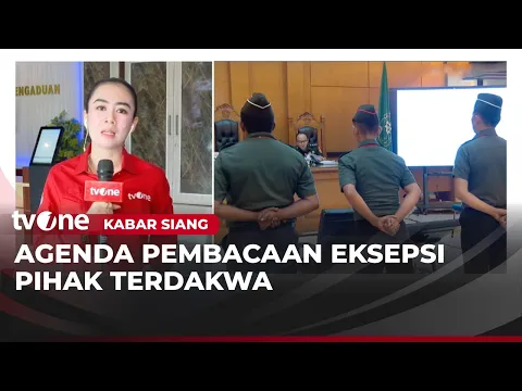 Sidang Pembunuhan Kepala Cabang BRI Masuk Tahap Eksepsi