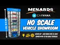 UNBOXING Carvana Vehicle Showroom HO Scale Diorama - 2025 Menards Exclusive Light Up Display Tower