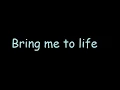 Evanescence - Bring Me To Life Lyrics