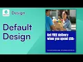 Create a Default Design in GraFx Studio