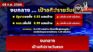 งบกลาง...เป้าอภิปรายวันแรก  | เจาะลึกทั่วไทย | 08 ก.ย. 69