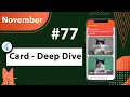 Flutter Tutorial - Card