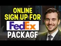 How To Sign For A FedEx Package Online 2026