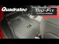 Quadratec Tru-Fit All-Season Floor Liners for Jeep Wrangler Jeep Gladiator