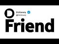 Friend Antonyms Opposite Words