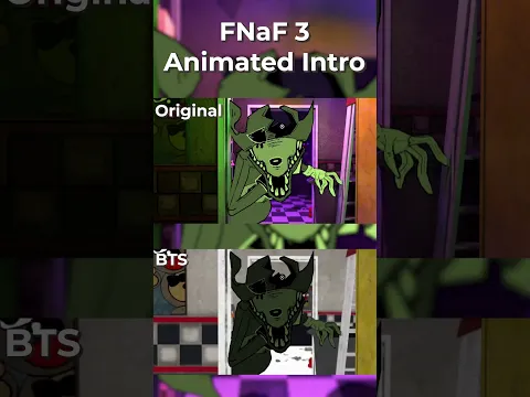 FNAF 3 Animated Intro (BTS)