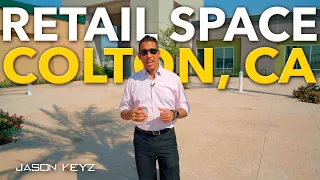 Touring a new shopping center in Colton Retail is STILL in demand