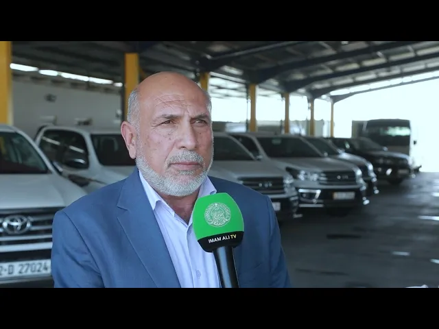 ⁣كوادر قسم الآليات تستنفر جهودها لخدمة زوار أمير المؤمنين (عليه السلام)