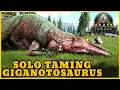 How To Solo Tame A Giga Ark Survival Evolved