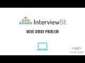 wave array - Interview bit Solution