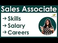 How to become a Sales Associate Salary Skills Career in India