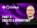 Create a repository with Git GitHub Course part 3