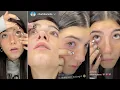 Charli D amelio Hard time putting contact lenses - Instagram Live April 11 2021