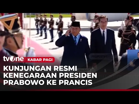 Presiden RI Prabowo Tiba di Paris, Prancis