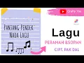 Download Lagu Panjang Pendek Nada Lagu Peramah dan Sopan