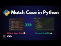 Match case in python for beginners simply explained