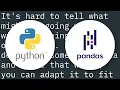 Writing single CSV header with pandas