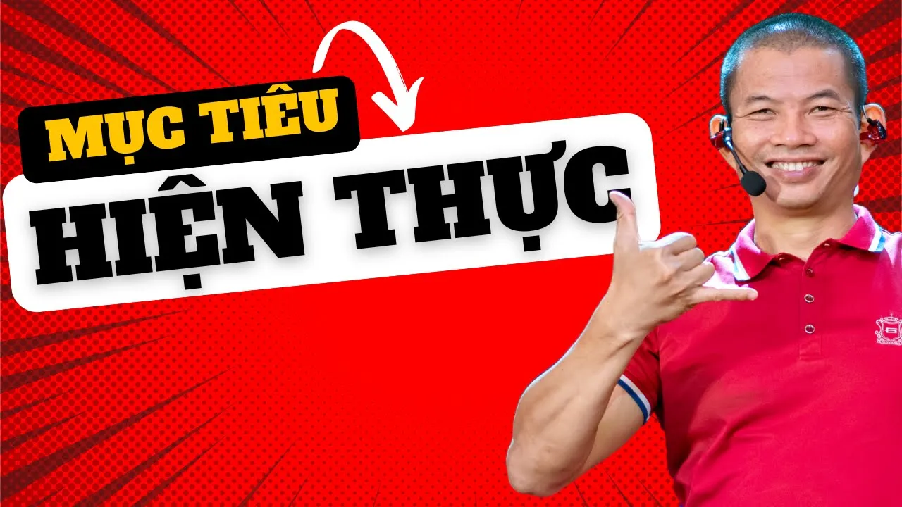 Outline Video Cách đặt mục tiêu hiệu quả: Công thức đưa mục tiêu thành hiện thực | Phạm Thành Long