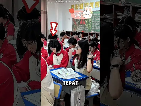 Bu Guru ini Diam-Diam Menyamar Jadi Murid Demi Kasih Suprise Ulang Tahun!