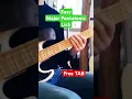Major Pentatonic bass lick. #basstutorial