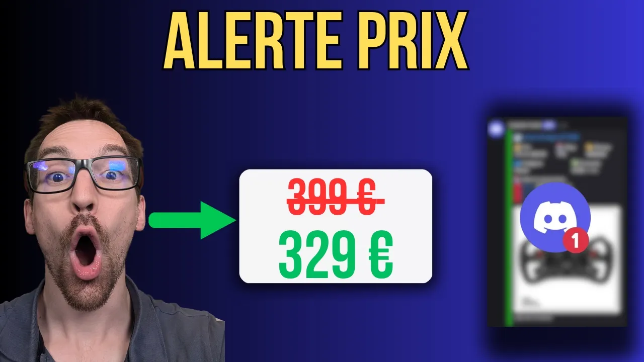 Alerte PRIX instantanée : mon bot traque les deals