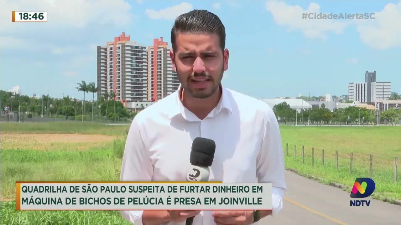 Quadrilha suspeita de furtar dinheiro de máquinas de pelúcia é presa