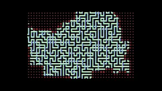 Commodore 64 Wave Function Collapse Algorithm Visualisation