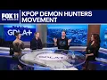 Lagu 'KPop Demon Hunters' directors and singer visit GDLA+